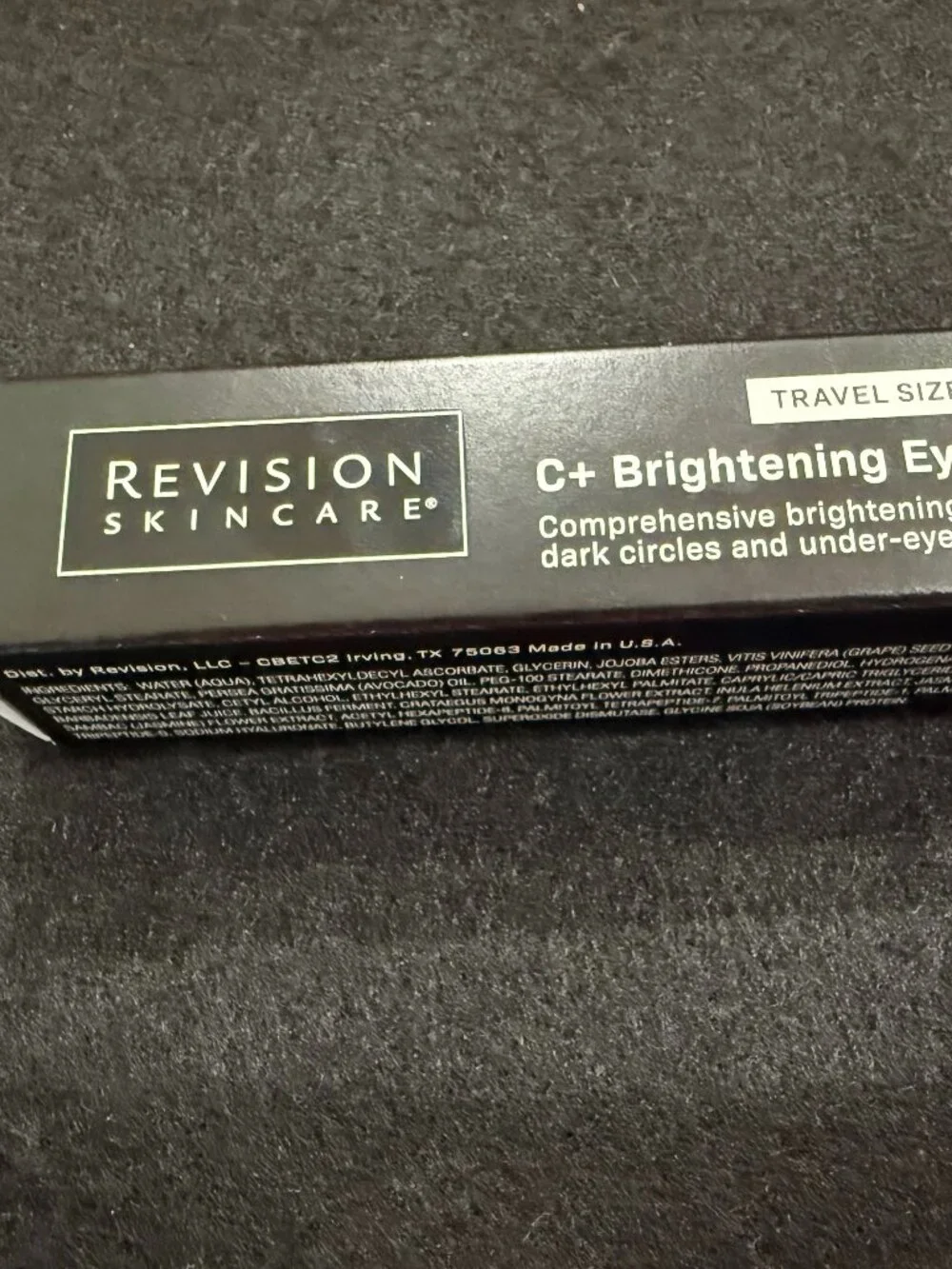 Revision Skincare C+ Brightening Eye Complex 0.25 oz Travel Size
